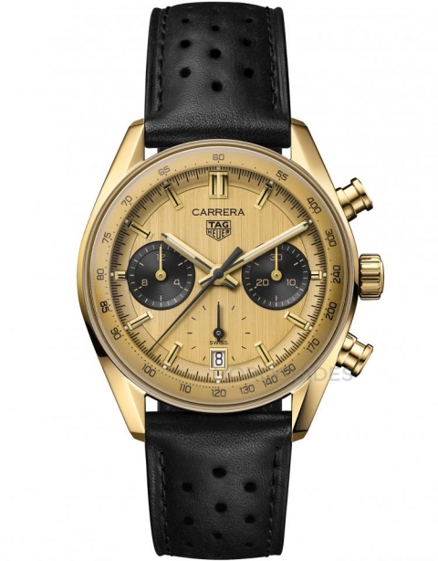 TAG HEUER - 直击！ Ryan Gosling佩戴TAG HEUER Carrera Chronograph黄金计时码表专属订制款出席BAFTA颁奖典礼