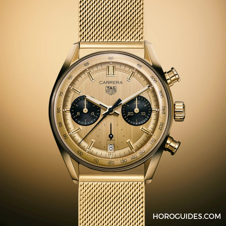 TAG HEUER - 直击！ Ryan Gosling佩戴TAG HEUER Carrera Chronograph黄金计时码表专属订制款出席BAFTA颁奖典礼