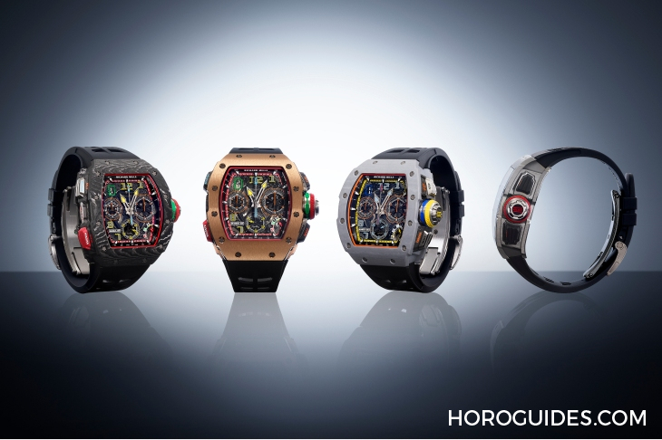 RICHARD MILLE - 亮色Quartz TPT®石英纤维入作！ Richard Mille最复杂自动上链腕表RM 65-01延伸新作抢眼登场