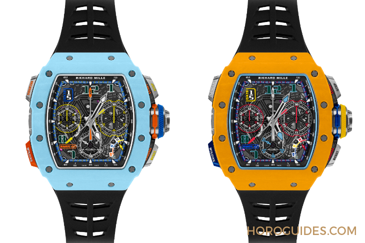 RICHARD MILLE - 亮色Quartz TPT®石英纤维入作！ Richard Mille最复杂自动上链腕表RM 65-01延伸新作抢眼登场